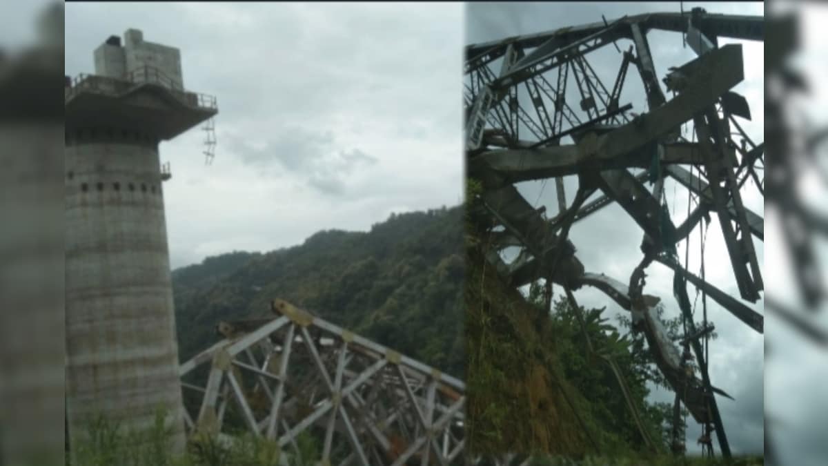Mizoram rail bridge