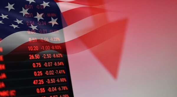 Usa America Stock Market Crisis