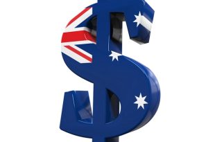 aud aussie dollar 3d flag