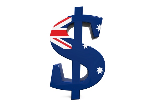 australian dollar aussie flag 3d